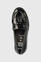 Geox mokasyny skórzane dziecięce czarny J4449A.00066.29.34