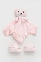 Обувь для новорождённых UGG Bixbee And Lovey Bear Stuffie розовый