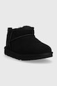 Μπότες σουέτ για παιδιά UGG Classic Ultra Mini 1130750K.BLK μαύρο AW22
