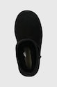Μπότες σουέτ για παιδιά UGG Classic Ultra Mini μαύρο 1130750K.BLK