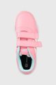 ostrá růžová Dětské sneakers boty adidas