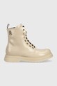 Dětské workery Tommy Hilfiger imitace kůže béžová T4A5.32411.30.34