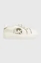 biały Michael Kors sneakersy dziecięce MK100450 Dziewczęcy