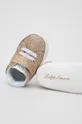 złoty Polo Ralph Lauren buty niemowlęce RL100671