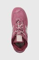 New Balance buty zimowe zamszowe dziecięce GV574HP1 fioletowy GV574HP1