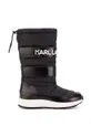 Dječje cipele za snijeg Karl Lagerfeld crna