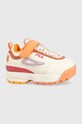 Fila sneakersy dziecięce Disruptor pomarańczowy FFK0034.G