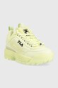 Fila sneakersy dziecięce Disruptor FFK0078 zielony SS23