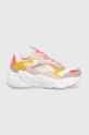 Fila sneakersy dziecięce Collene imitacja skóry licowej różowy FFK0083
