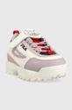 Fila sneakersy dziecięce Disruptor fioletowy