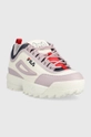 Fila sneakersy dziecięce Disruptor x Tom i Jerry fioletowy