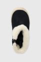 Geox buty zimowe zamszowe dziecięce Omar granatowy B262LA.00022.24.27