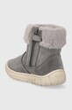 Дівчинка Дитячі замшеві зимові черевики Geox Omar B262LA.00022.24.27 сірий