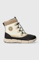 Geox buty zimowe dziecięce imitacja skóry licowej czarny J26APA.054FU.36.39