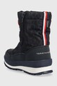 Dziewczynka Tommy Hilfiger śniegowce dziecięce T3B6.32547.24.34 granatowy