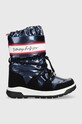 Dětské sněhule Tommy Hilfiger textilní námořnická modř T3A6.32436.35.40