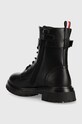 Dziewczynka Tommy Hilfiger botki dziecięce T3A5.32384.35.40 czarny