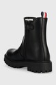 DÍVKA Dětské holínky Tommy Hilfiger Chelsea T3A5.32393.30.34 černá