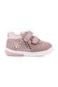 ροζ Δερμάτινα παιδικά κλειστά παπούτσια Garvalin Για κορίτσια