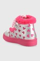Dziewczynka Agatha Ruiz de la Prada buty zimowe dziecięce 221941.28.36.FB srebrny