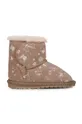 smeđa Dječje cipele za snijeg od brušene kože Emu Australia Woodland Toddle Za djevojčice