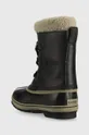 Dječje cipele za snijeg Sorel  Vanjski dio: Sintetički materijal, koža s površinskim slojem Unutrašnji dio: Tekstilni materijal Potplat: Sintetički materijal