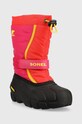Dětské sněhule Sorel 1855251.G fialová AW22