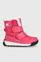 ροζ Παιδικές μπότες χιονιού Sorel Για κορίτσια