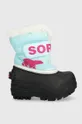 tirkizna Dječje cipele za snijeg Sorel Toddler Za djevojčice