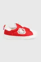 czerwony adidas Originals sneakersy dziecięce Dziewczęcy