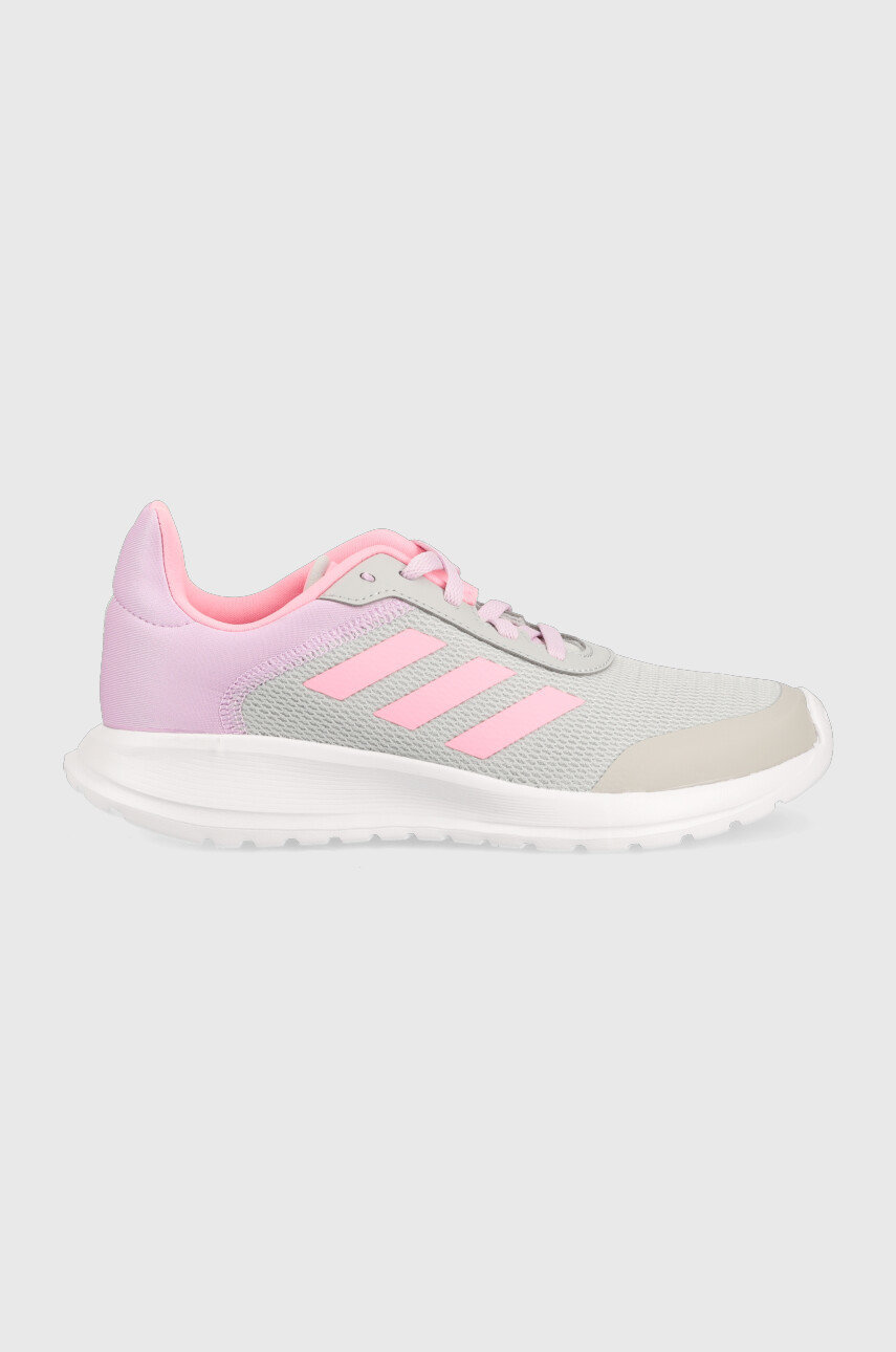 gri deschis adidas sneakers pentru copii Tensaur Run 2.0 De fete