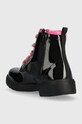 Dziewczynka U.S. Polo Assn. botki dziecięce YVA003K.BY1.BLK.PIN02 czarny