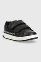 Παιδικά αθλητικά παπούτσια Calvin Klein Jeans μαύρο