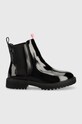 Pepe Jeans botine copii neizolat negru PGS50187