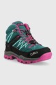 CMP pantofi copii Rigel Mid Trekking 3Q12944.26EL turcoaz AW22