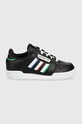 adidas Originals sneakersy dziecięce syntetyczny czarny GW6649