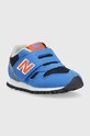 New Balance sneakersy dziecięce IZ373JN2 niebieski AW22