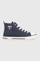 Дитячі кеди Tommy Hilfiger імітація лицьової шкіри блакитний T3X9.32451.35.41