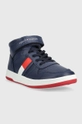 Tommy Hilfiger sneakersy dziecięce granatowy