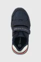námořnická modř Dětské sneakers boty Tommy Hilfiger