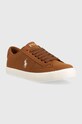 Polo Ralph Lauren sneakersy dziecięce RF103770 brązowy AW22