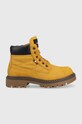 Tommy Hilfiger workery dziecięce imitacja zamszu brązowy T3B5.32534.30.34