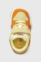πορτοκαλί Παιδικά δερμάτινα αθλητικά παπούτσια Puma