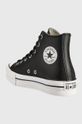 Обувь Детские кожаные кеды Converse Chuck Taylor All Star Eva Lift A02485C чёрный