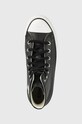 Converse tenisi de piele pentru copii Chuck Taylor All Star Eva Lift negru A02485C