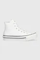 λευκό Παιδικά δερμάτινα πάνινα παπούτσια Converse Chuck Taylor All Star Eva Lift Παιδικά