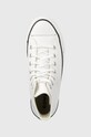 Converse tenisi de piele pentru copii Chuck Taylor All Star Eva Lift alb A02486C