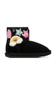 Μπότες χιονιού σουέτ για παιδιά Emu Australia Wallaby Mini Play χωρίς φερμουάρ μαύρο K12748.Wallaby.Mini.Pla