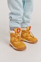 Reima cizme de iarna pentru copii izolat galben 5400035A