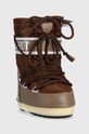 Moon Boot śniegowce dziecięce 14004400.K brązowy AW22